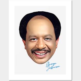 George Jefferson - Retro Fan Design Posters and Art